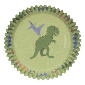 funcakes cupcakes caissettes dinosaure