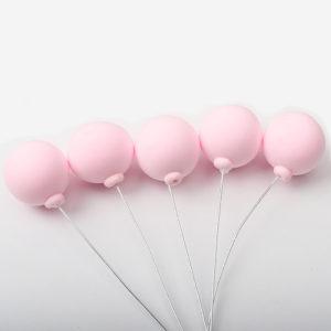 Cake topper Mini ballons rose