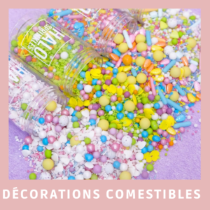 Sprinkles et Décorations comestibles (sans E171)