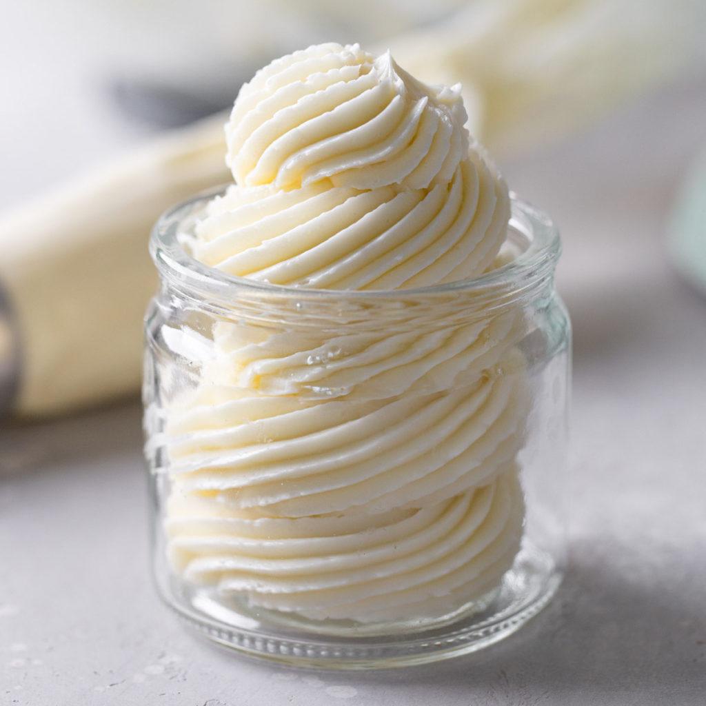 Crème au beurre meringuée