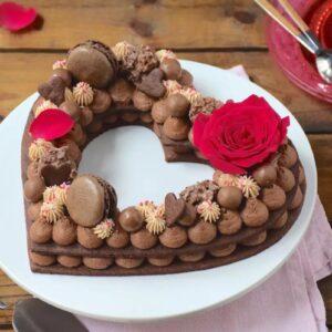 number cake chocolat praliné