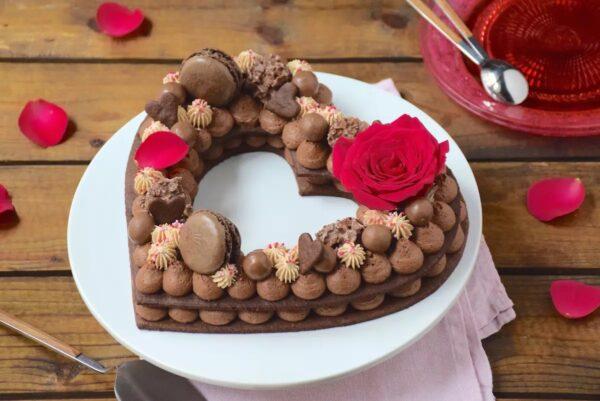 number cake chocolat praliné