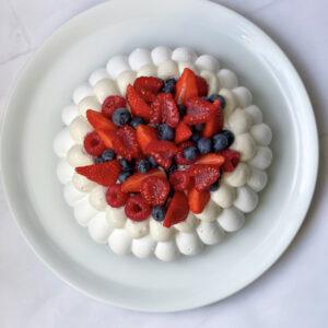 Pavlova aux Fruits Rouges